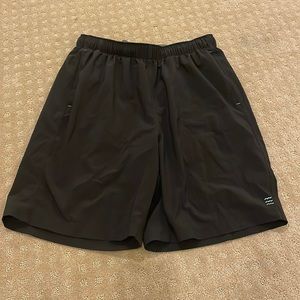 Men’s black free fly shorts